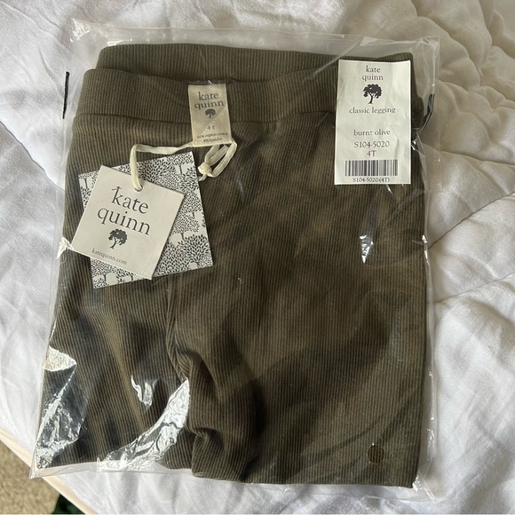 NIB organic cotton rib - Classic Legging 4T - Picture 2 of 5